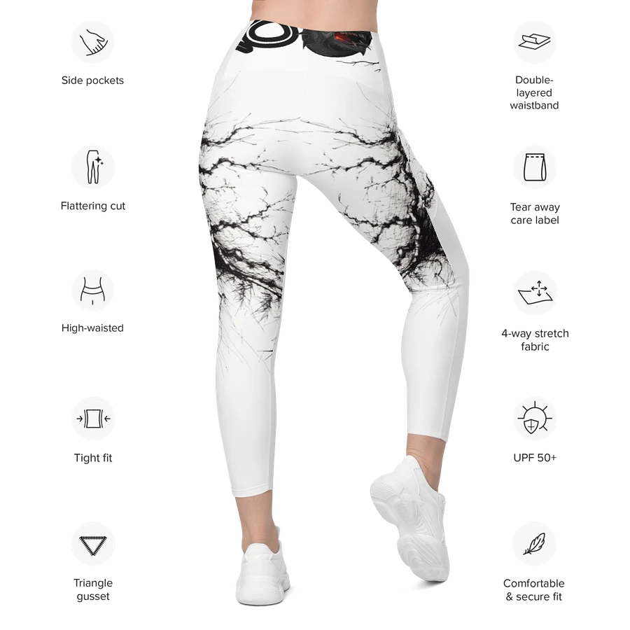 Bamboo Print Leggings with Pockets product image (11)