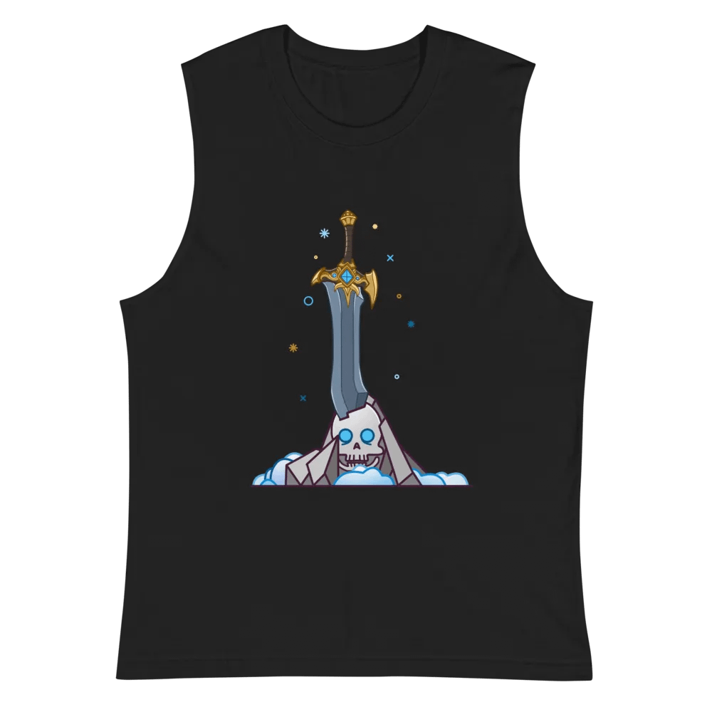 Sword in the Skull - Quel'Serrar Variation - Men's Style Muscle Tank product image (2)