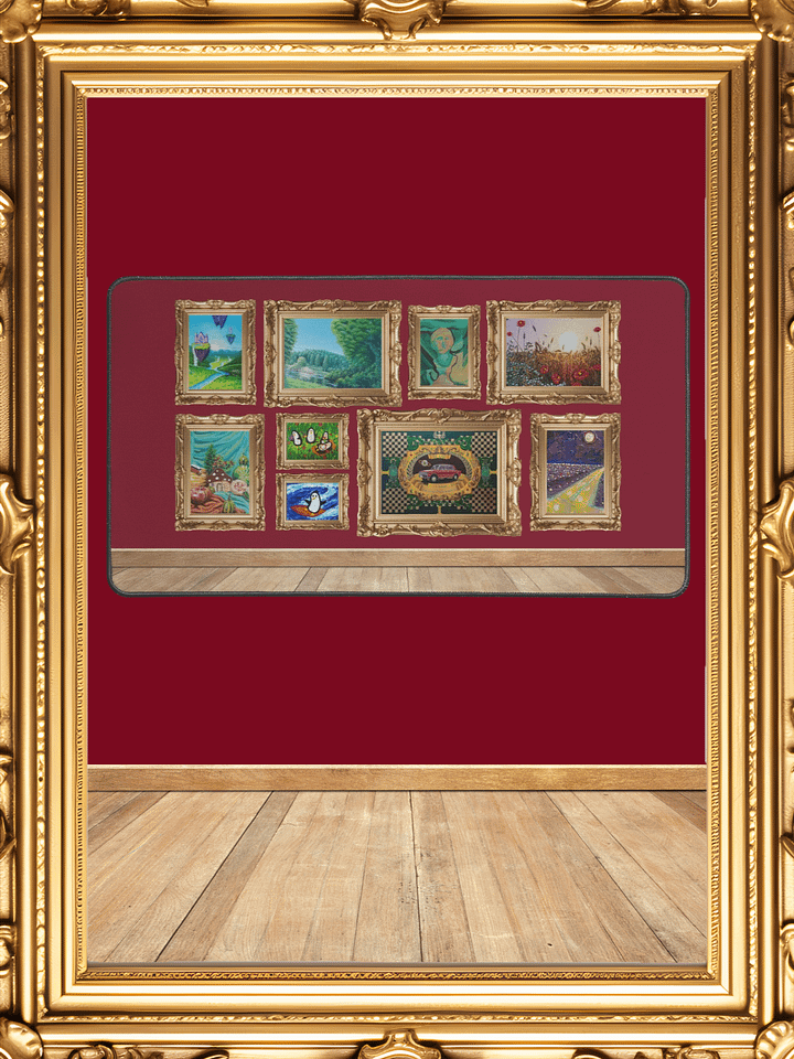 Golden Gallery Collection Desk Mat product image (1)