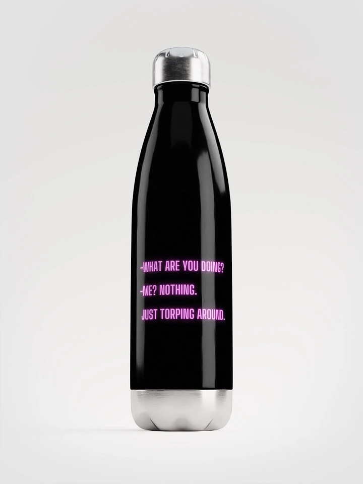 Stainless Steel Water Bottle - Torping around product image (1)