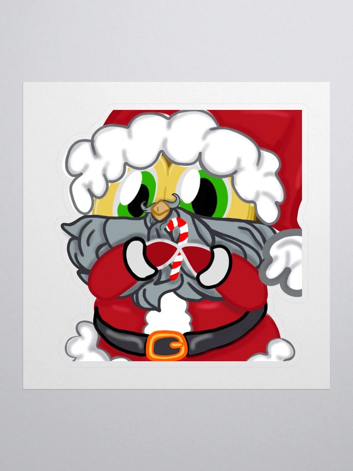 Jolly Santa Claus Hooty Stickers product image (1)