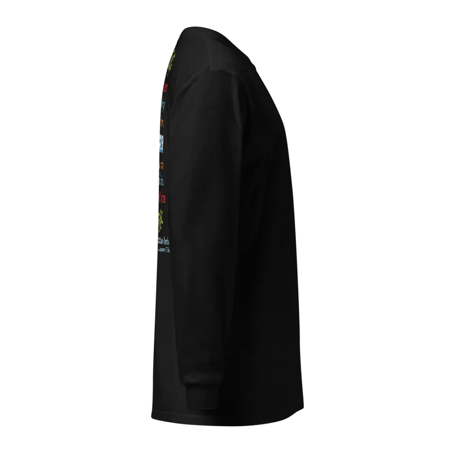 Heavyweight Long Sleeve Shirt [Quote 7] | Garment-Dyed, Unisex product image (4)