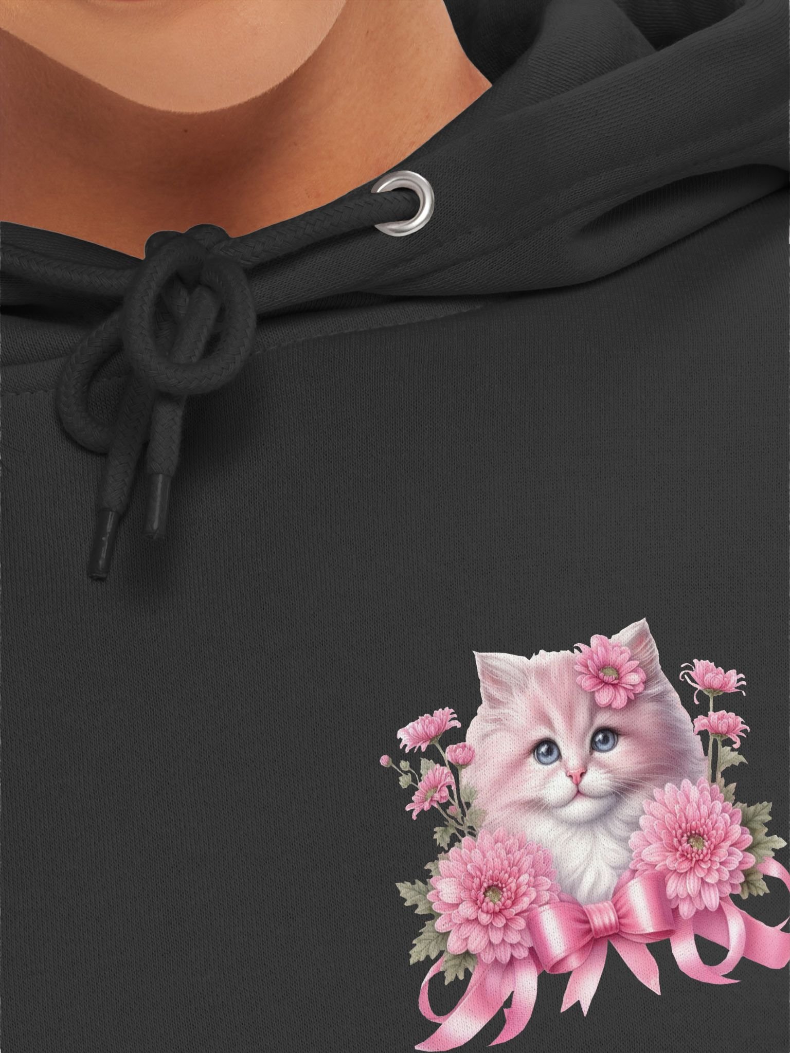 Pink Cat Hoodie product image (51)