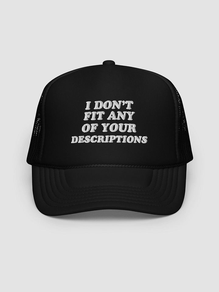 Don't Fit In( White lettering) Trucker Cap product image (1)