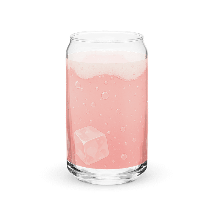 Strawberry Soda Can-Shaped Glass product image (1)