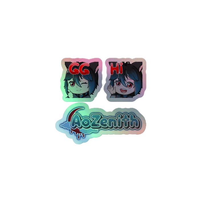 AoZenith Holographic Stickers (Set 1) product image (1)