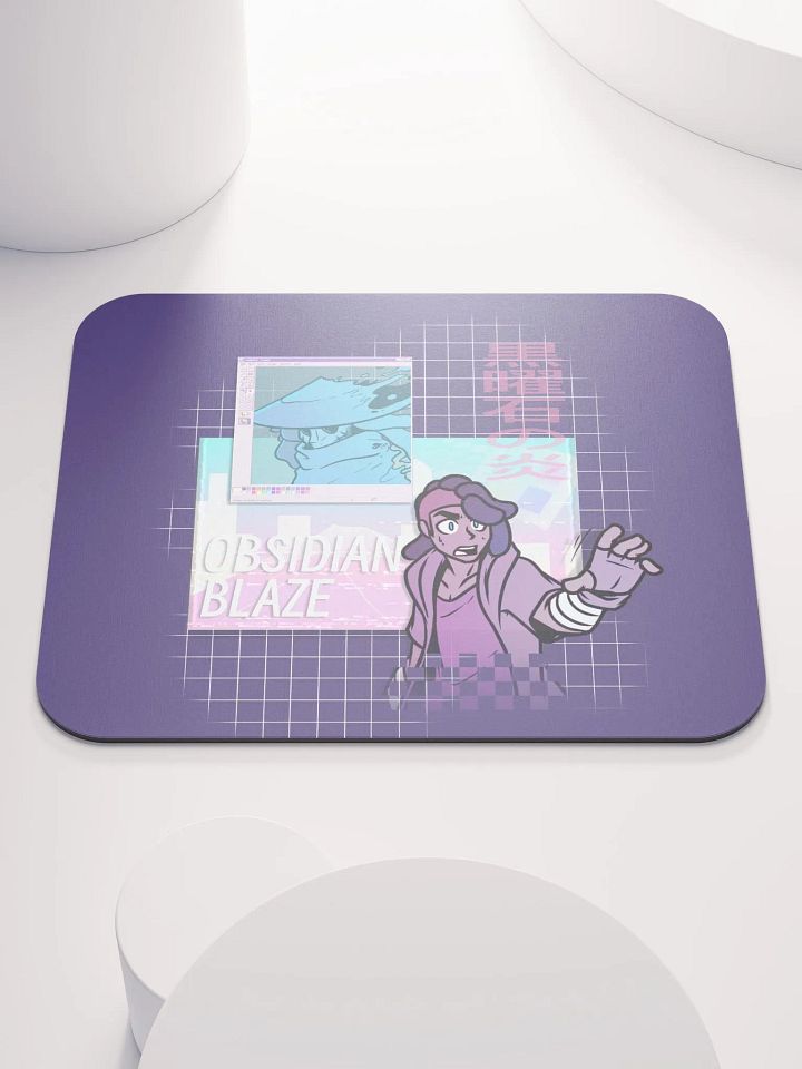 Obsidian Blaze Vapour Mousepad product image (1)