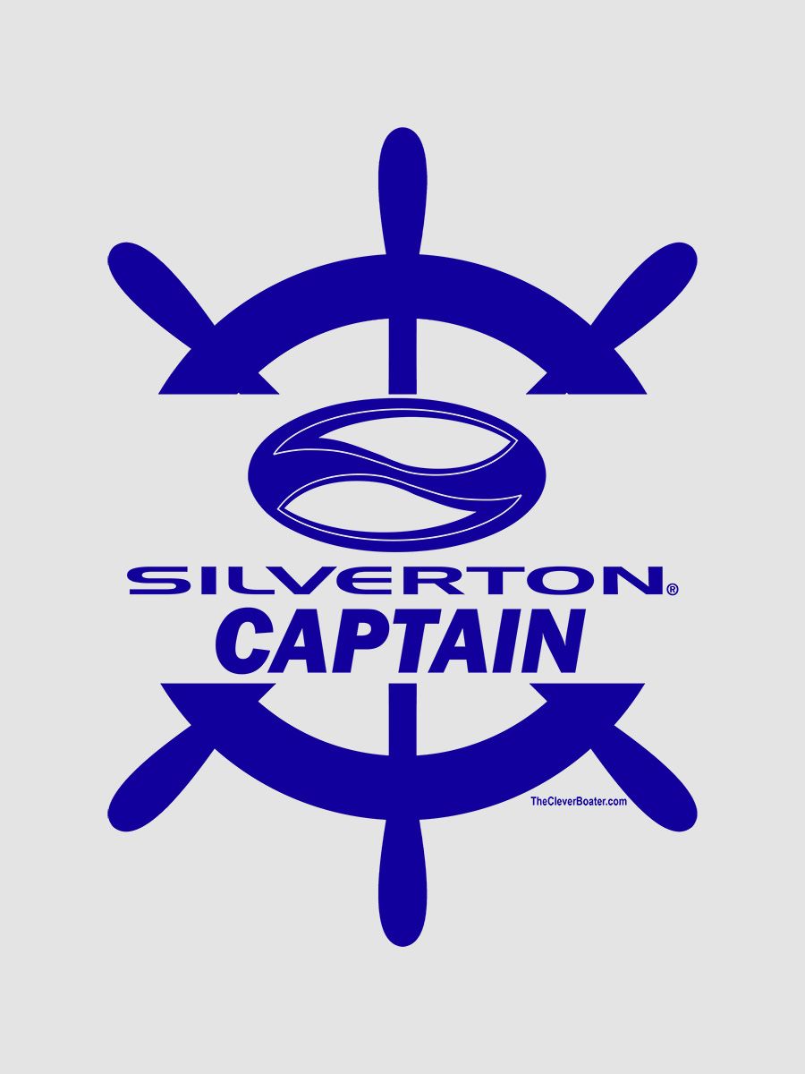 Silverton Yachts - T-Shirt - Light Shirt w/Blue Logo product image (2)
