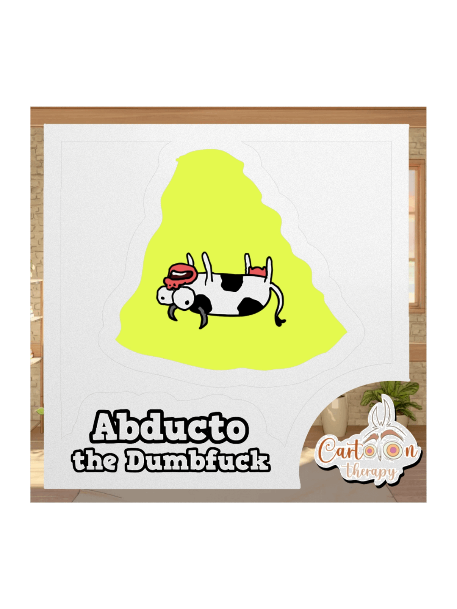 Abducto the Dumbf*ck (Sticker Club) product image (1)