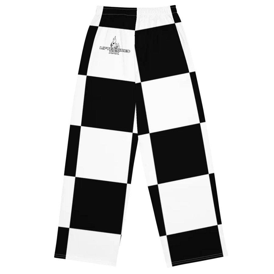 Checkered XXX Wide leg pants product image (10)