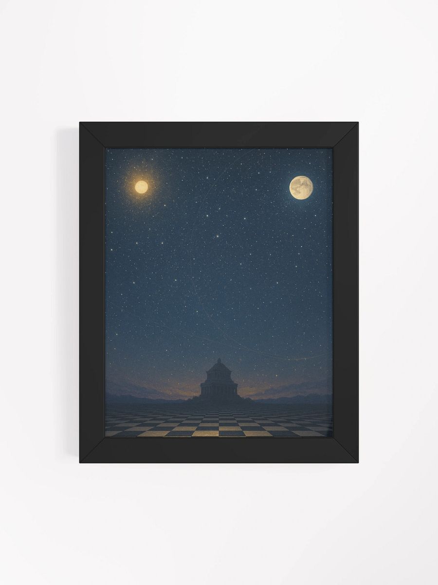 As Above, So Below – Framed Matte Print product image (4)