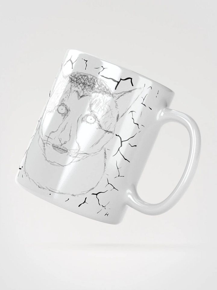 Extra Broken Cat Mug product image (2)