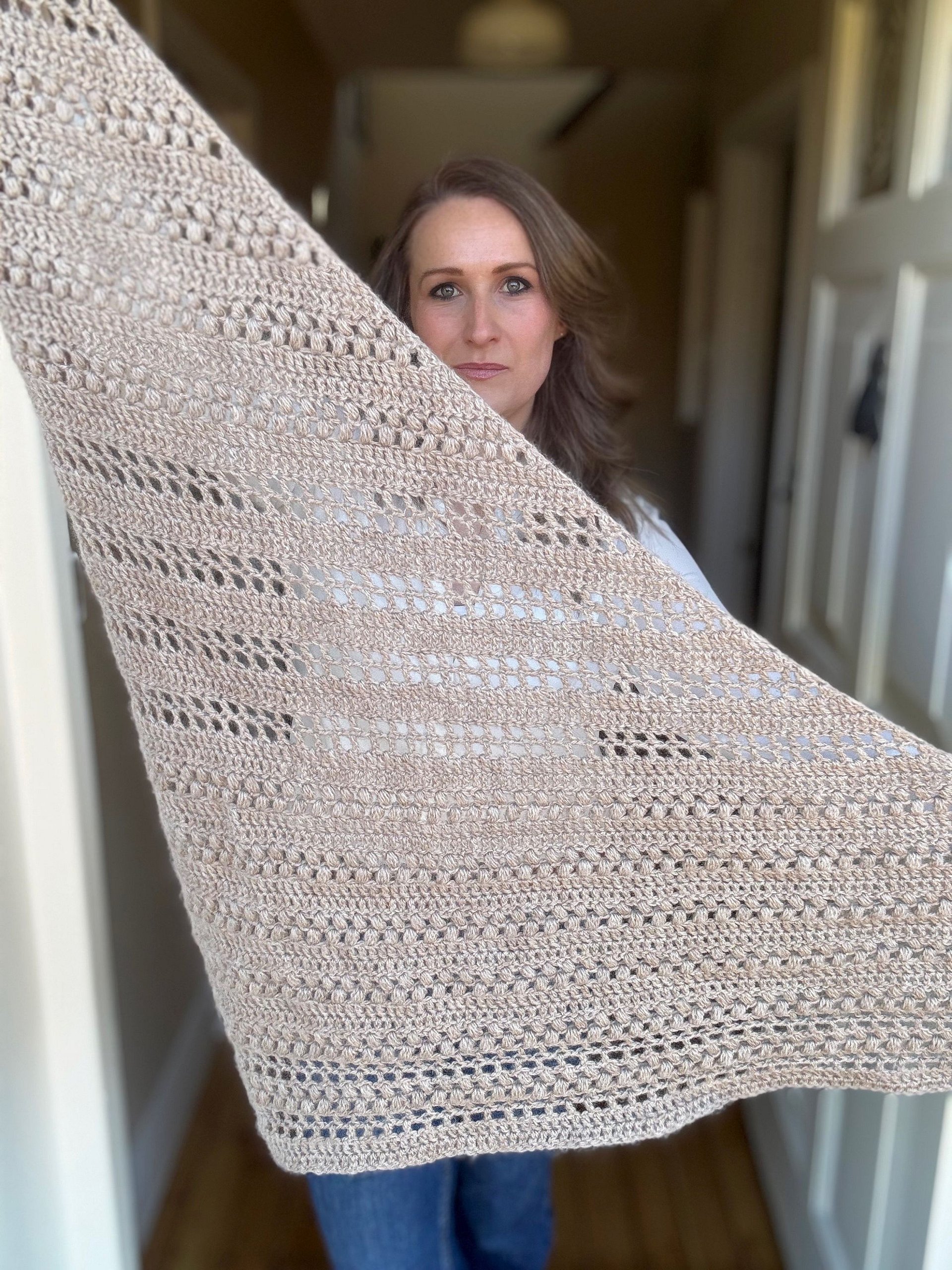 Richmond Crescent Shawl Crochet Pattern PDF product image (9)