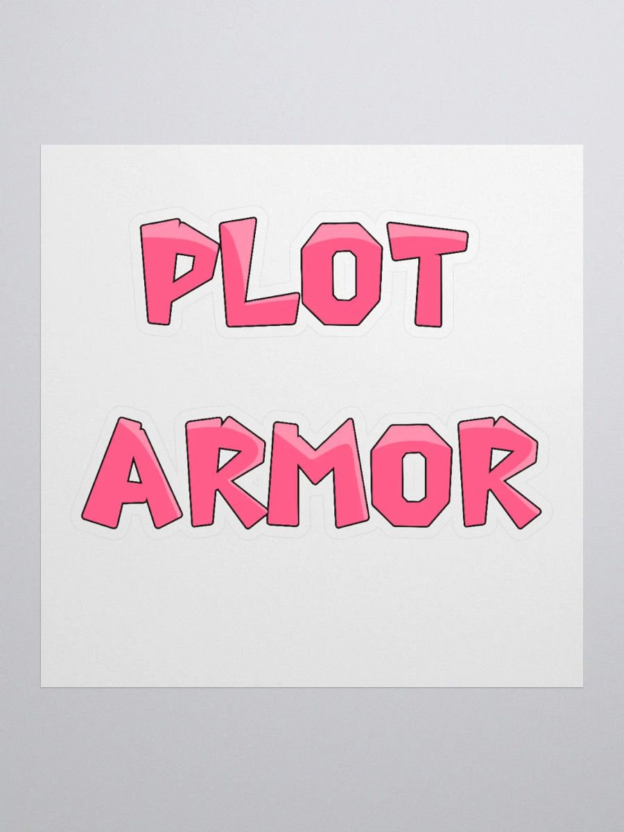 plot armor sticker product image (1)