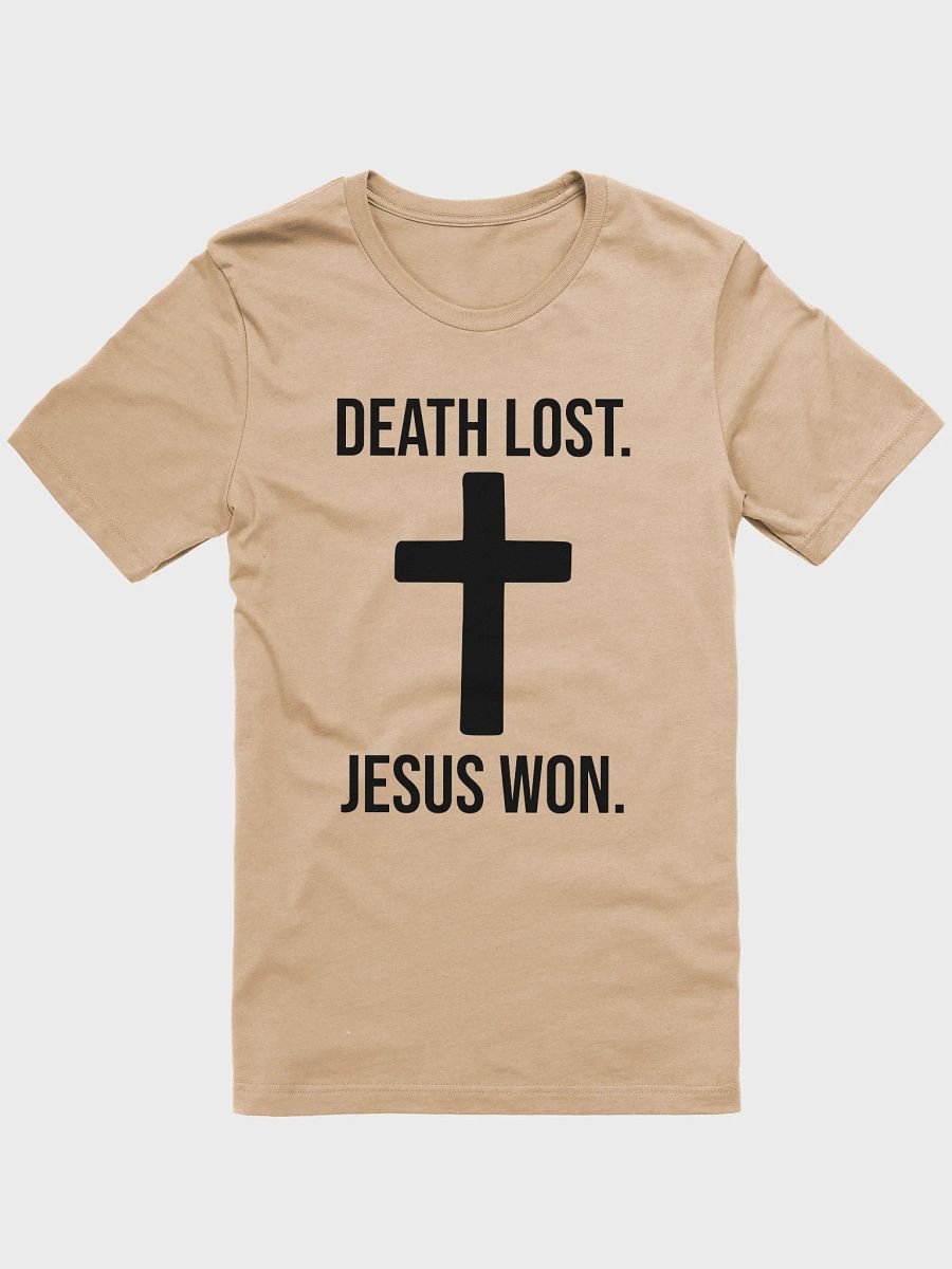 Death Lost, Jesus Won – Victory in Christ T-Shirt product image (4)