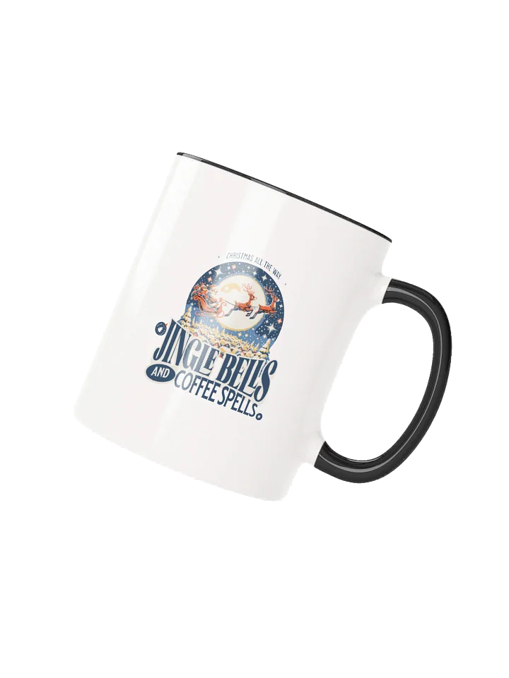 Festive Jingle Bells Coffee Mug for Holiday Cheer product image (3)