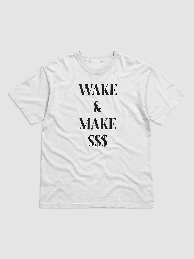 WAKE & MAKE $$$(black print)