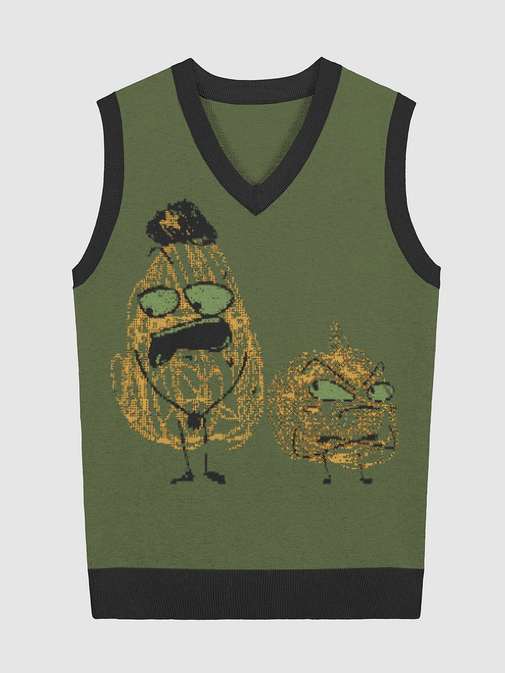 Elevate Your Style with Customizable Knit V-Neck Vest product image (5)