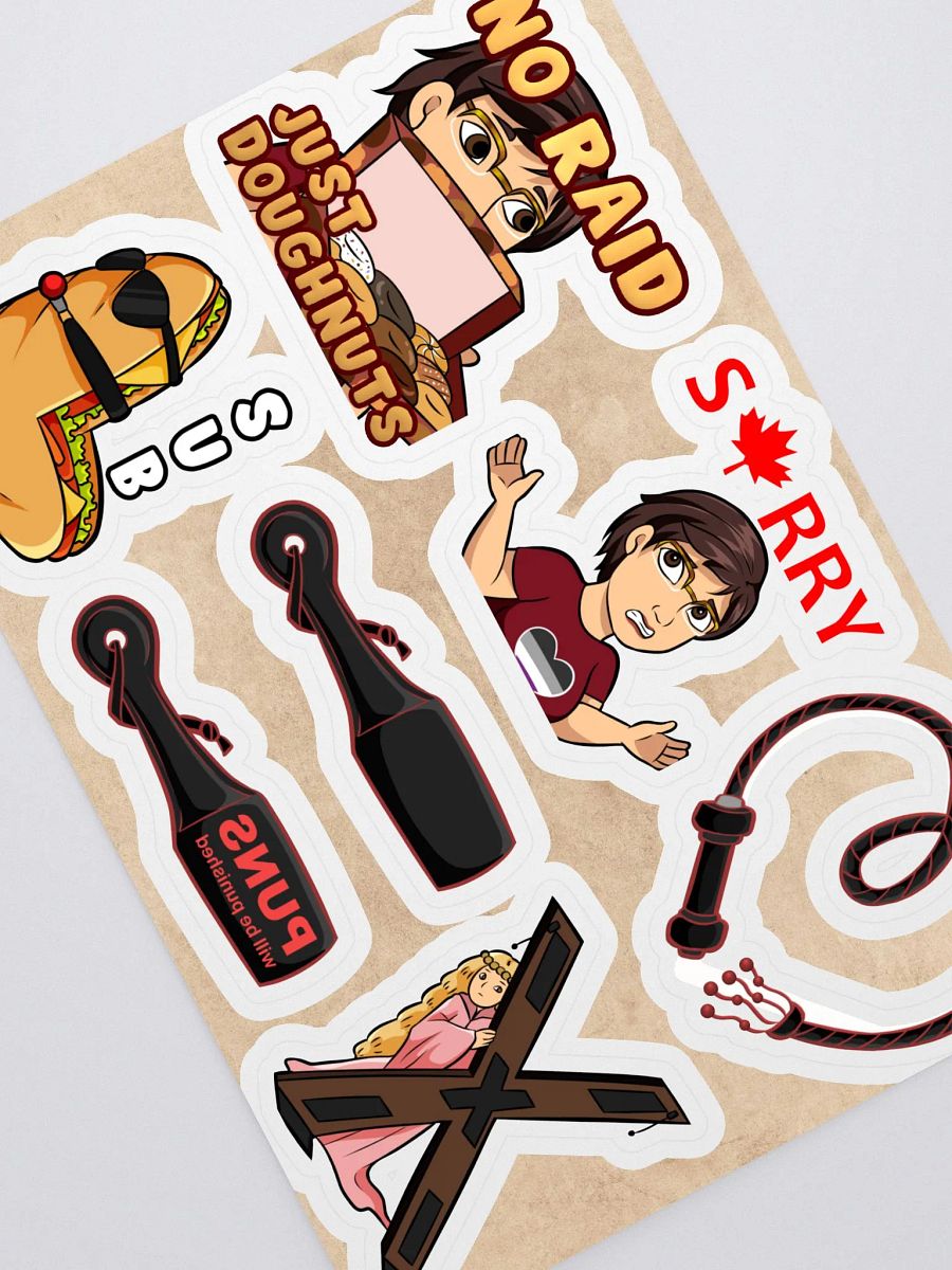 Commissioned Emotes sticker set 🇦🇺 🇨🇦 🇪🇺 🇺🇸 product image (3)