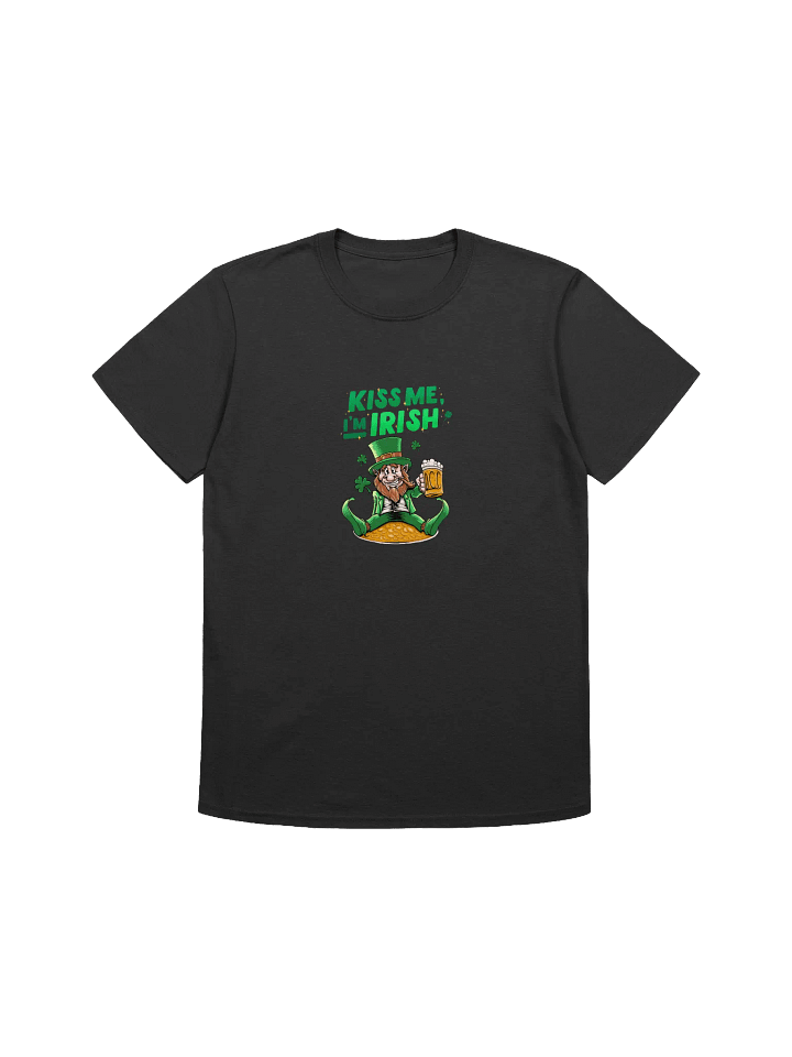 Funny St Patrick's Day Unisex T-Shirt With Irish Leprechan product image (1)
