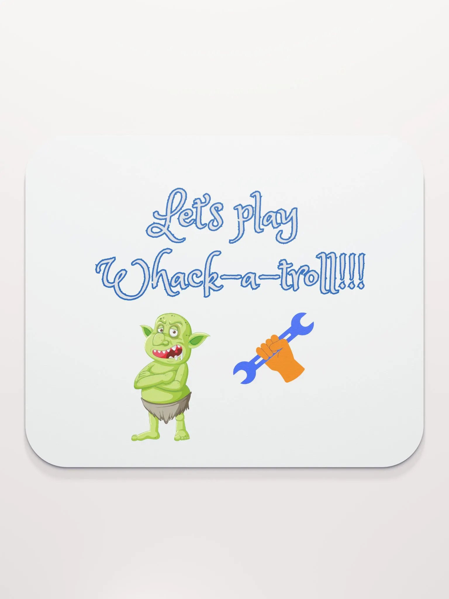 Whack-a-Troll Mouse Pad product image (1)