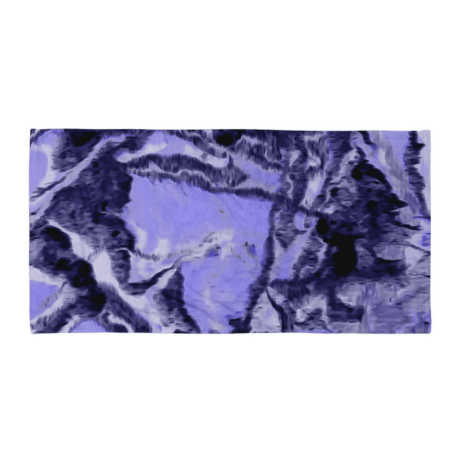 Purple Fluid Art Towel product image (1)