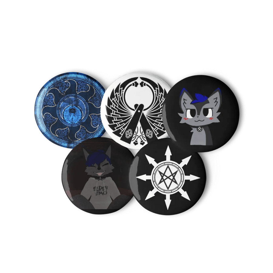 Chaotic Button Set product image (11)