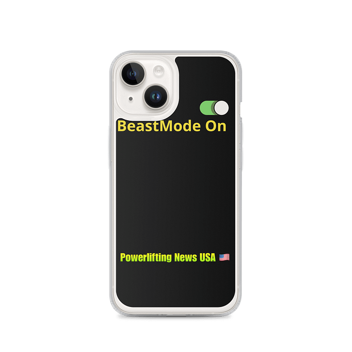 BeastMode On - Powerlifting iPhone® Case product image (4)