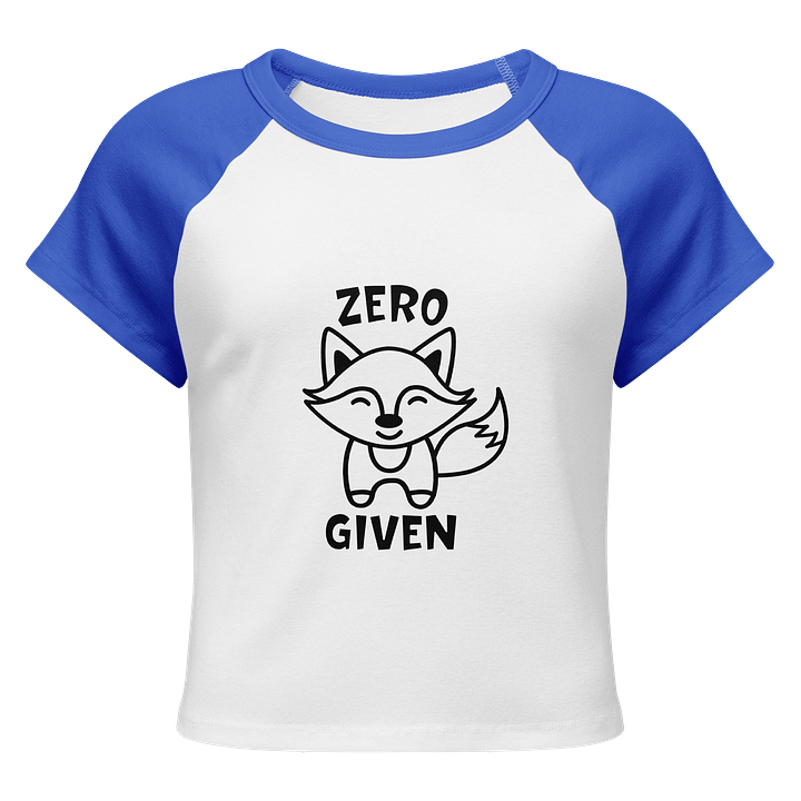 Retro Raglan Baby Teen( Zero x Given ) product image (1)