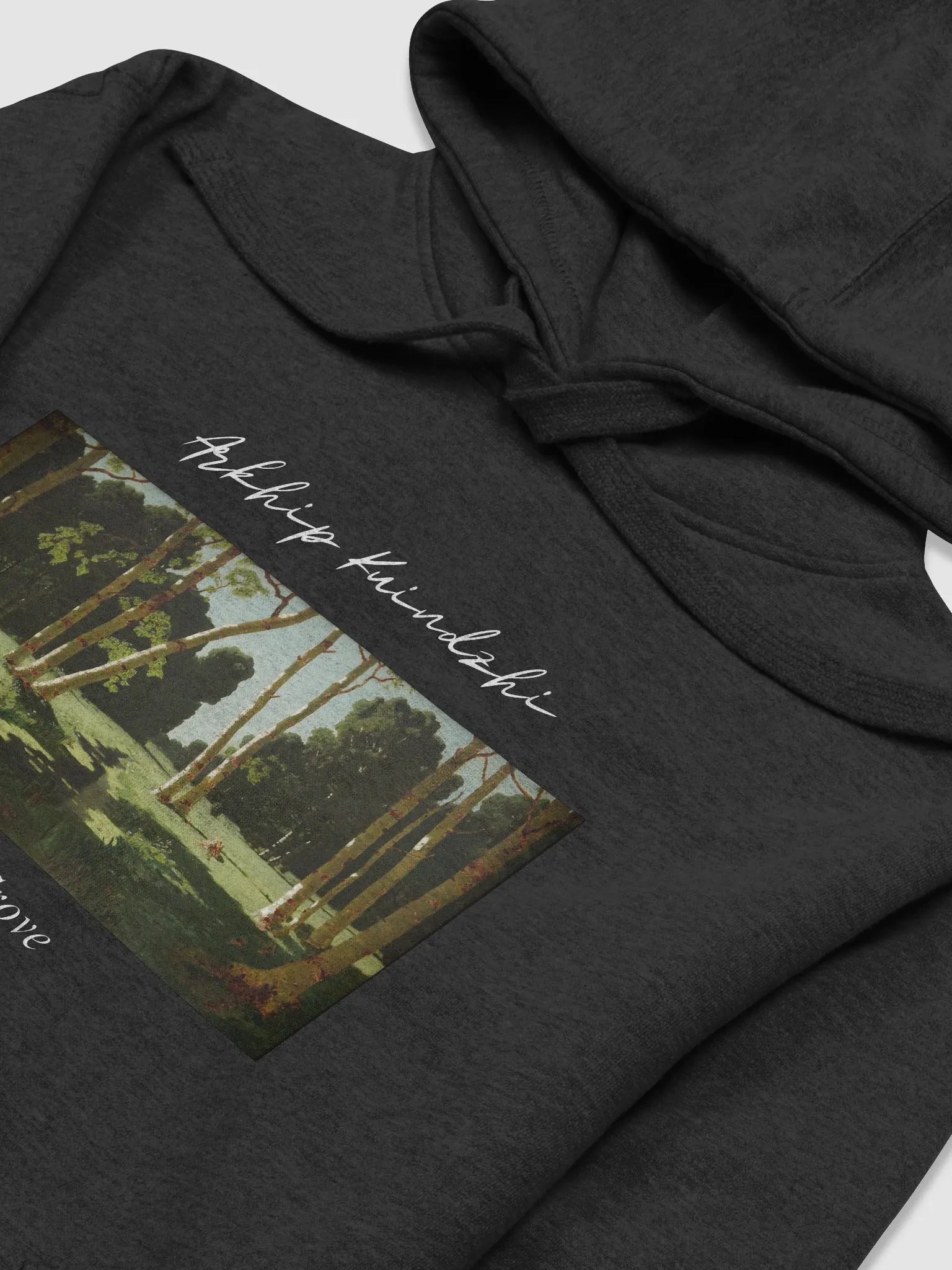 Arkhip Kuindzhi A Birch Grove Hoodie Dark product image (3)