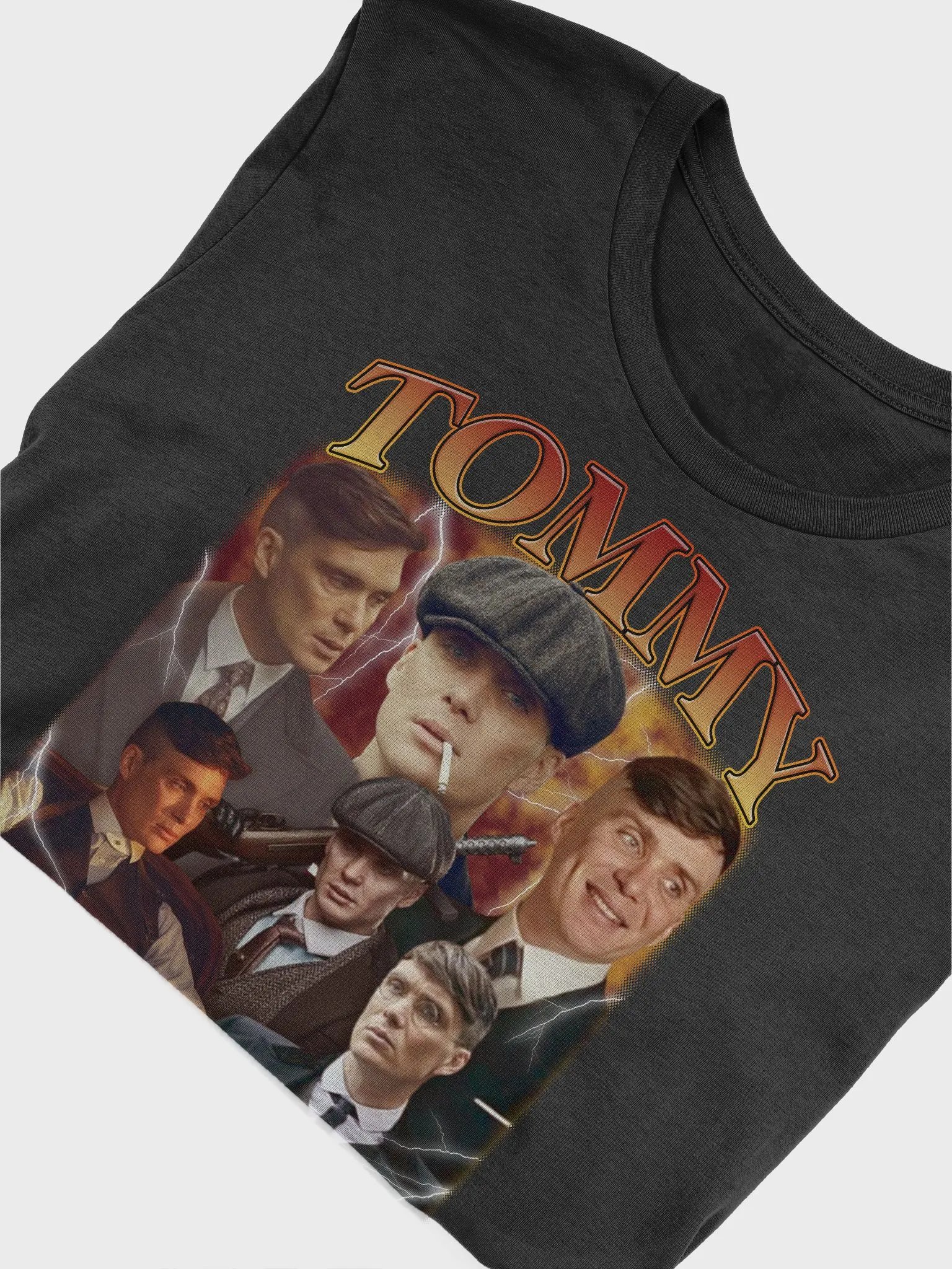 Vintage Tommy Shelby Black T-Shirt product image (5)