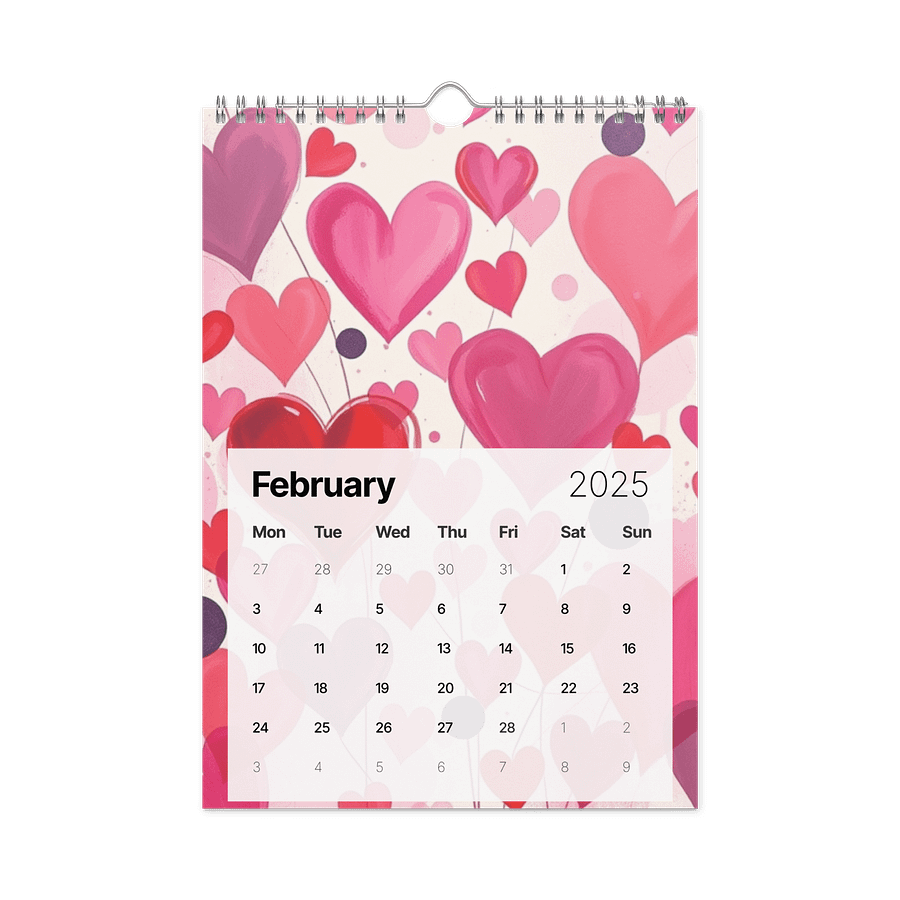 ART ABSTRACT WALL CALENDAR 2026 product image (5)