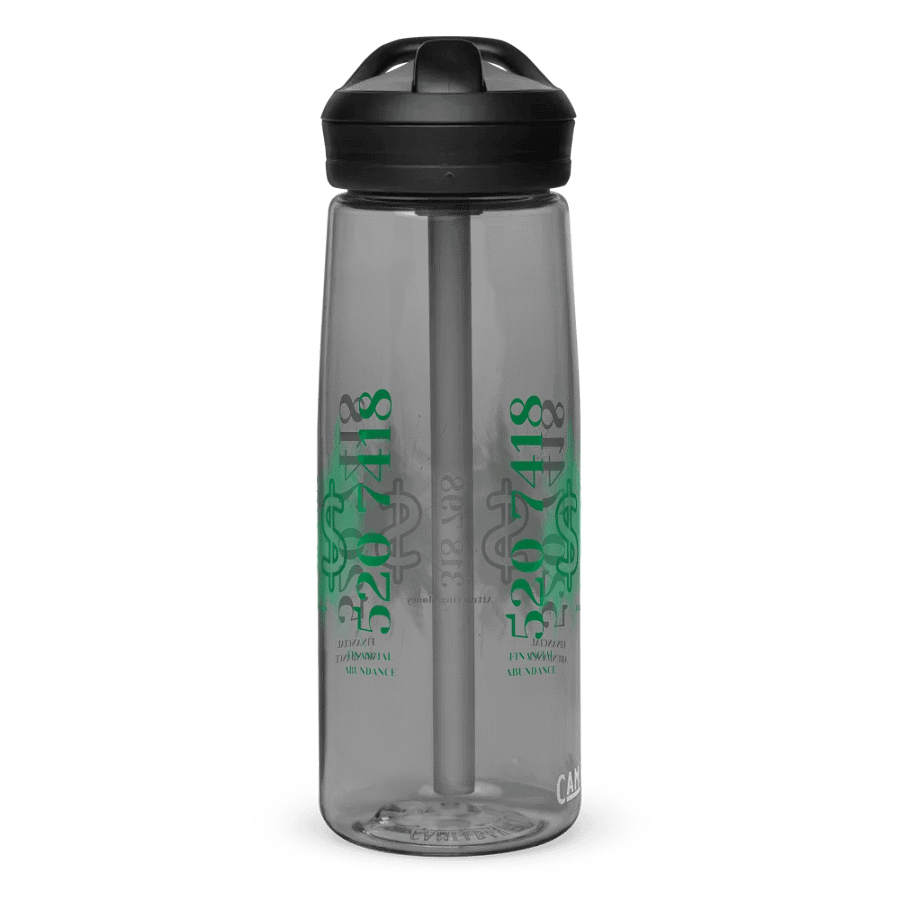 Bio-Energy Wealth & Abundance Affirmation Water Bottle product image (3)
