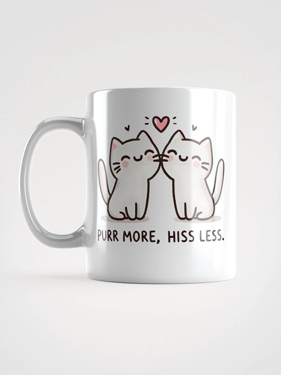 Purr more, Hiss less mug product image (6)