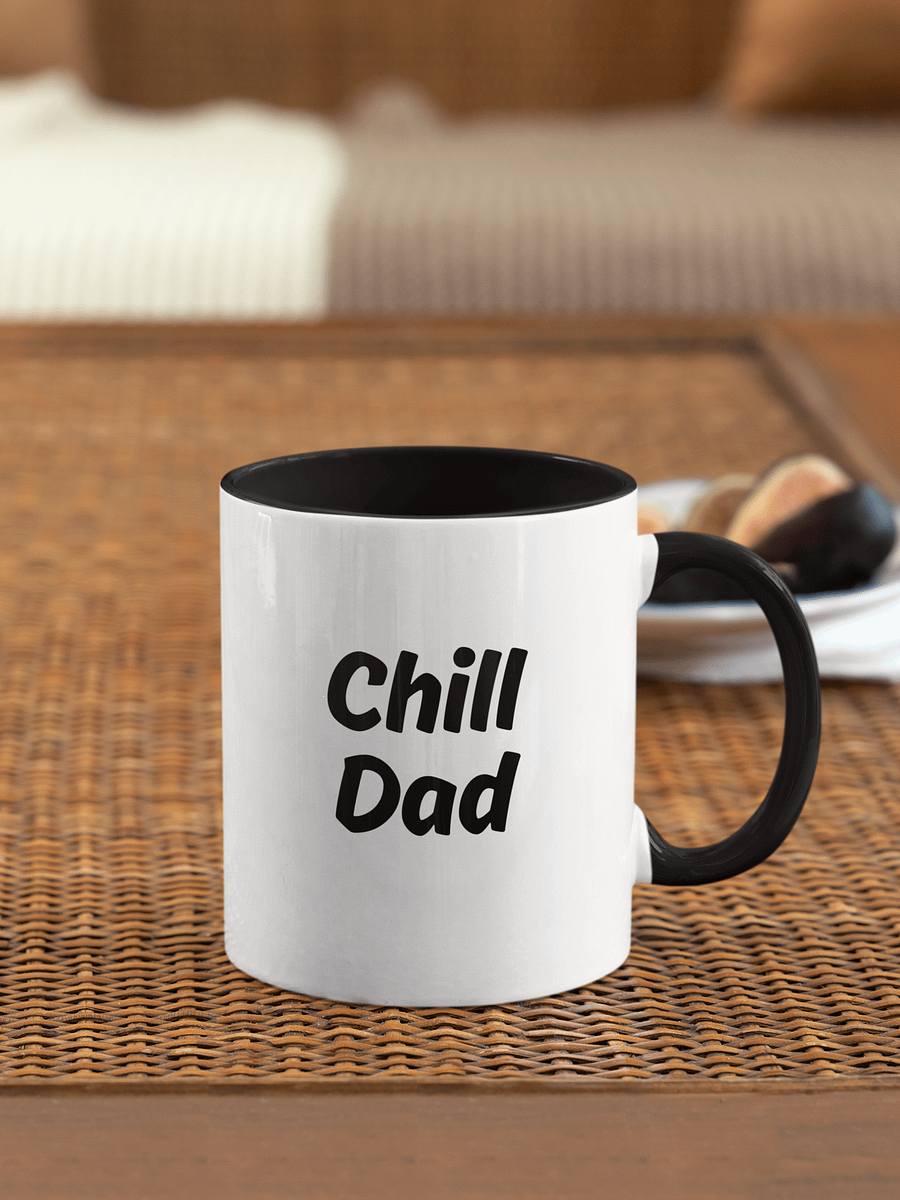 "Chill Dad" Upbeat Mug with Color product image (51)