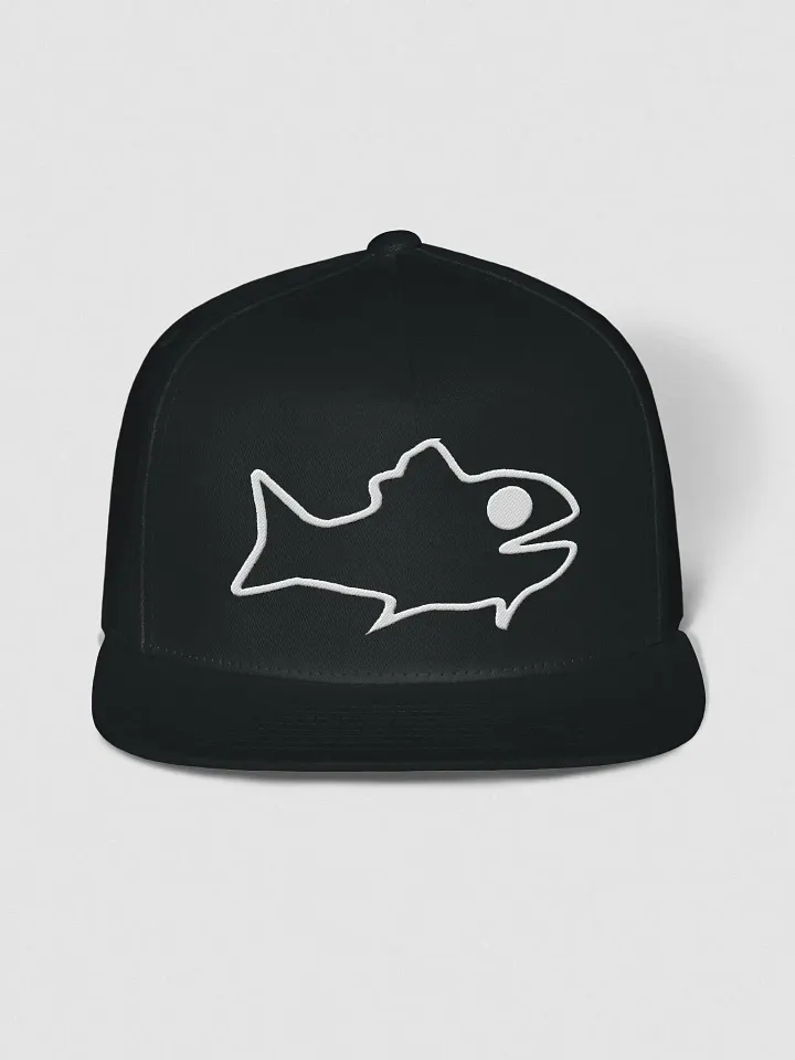 Fish Outline Snapback Cap product image (1)