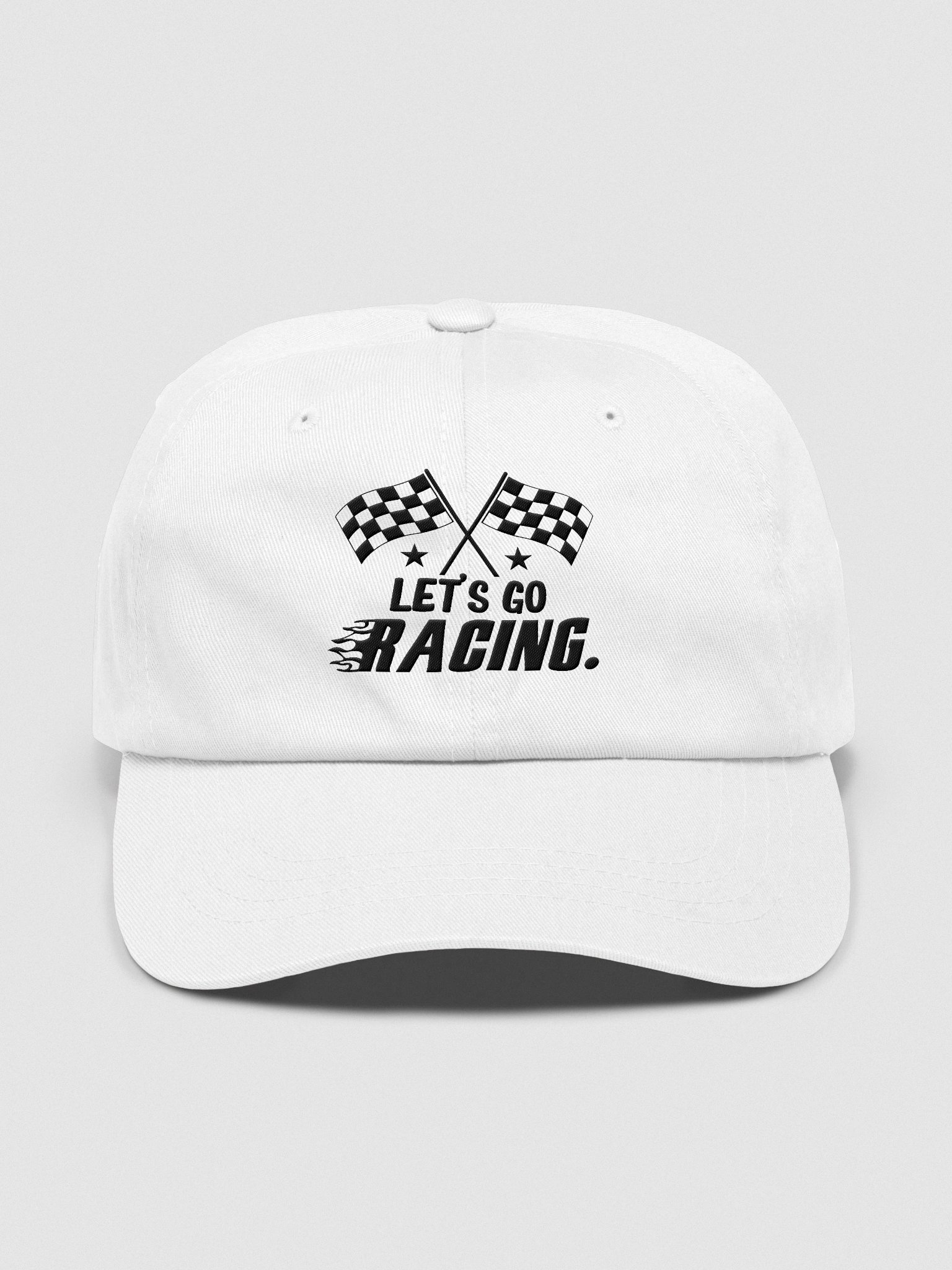 Let's Go Racing Dad Hat product image (1)