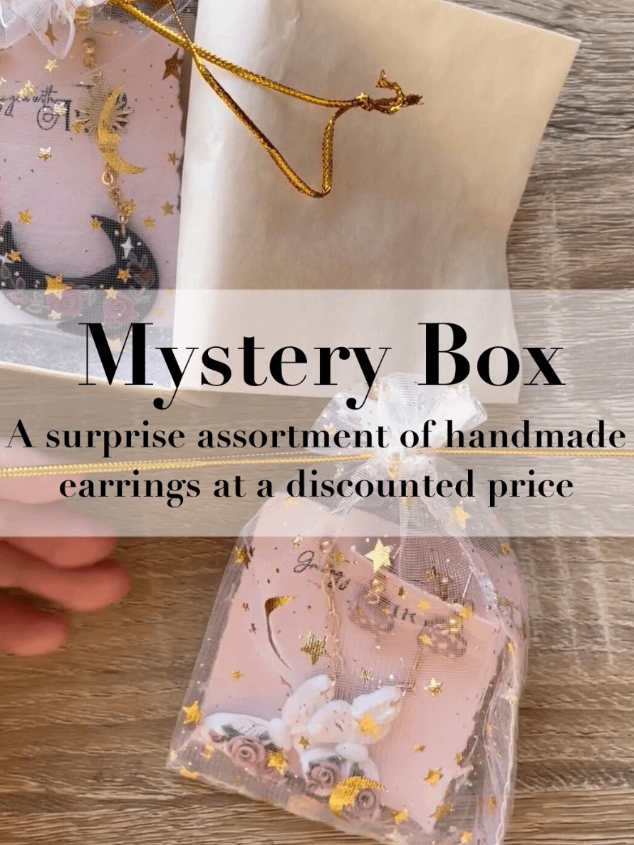 Mystery Box Polymer Clay Jewelry- 2 pairs or 1pair+necklace product image (1)