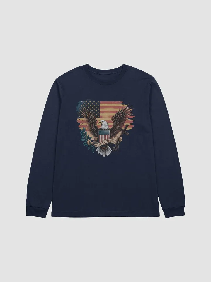 One Nation Under God Long Sleeve Tee product image (1)