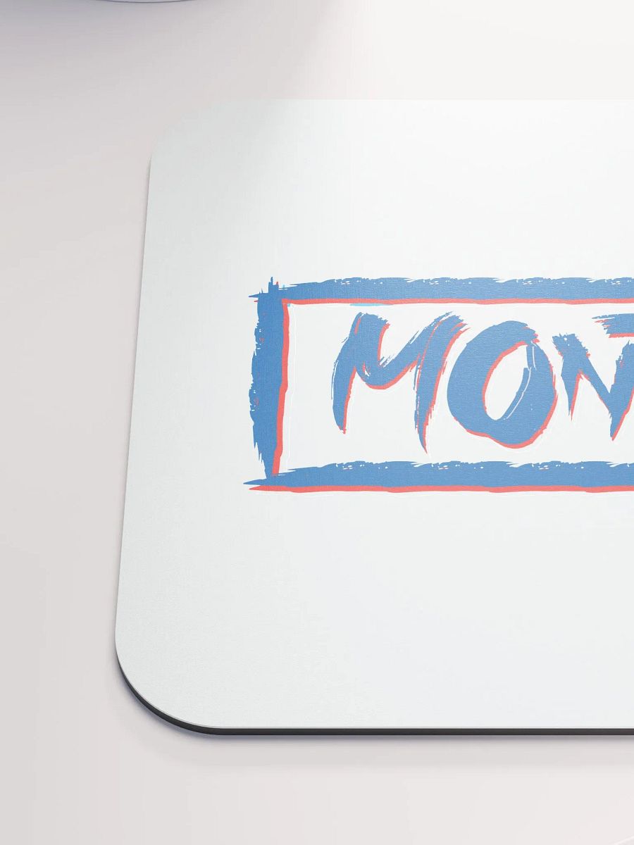 Classic Mouse Pad- Montao Logo Blue product image (6)
