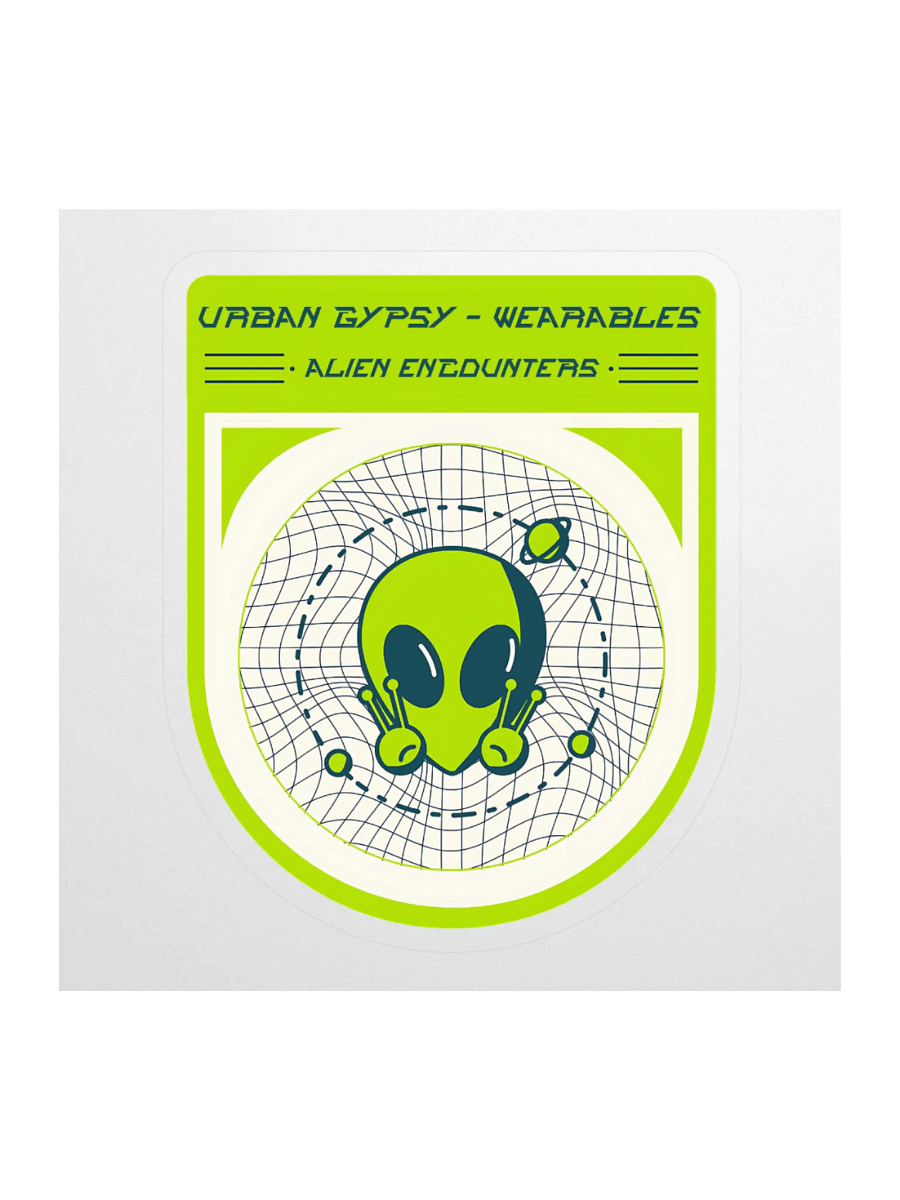 Alien Encounters Kiss Cut Stickers product image (1)