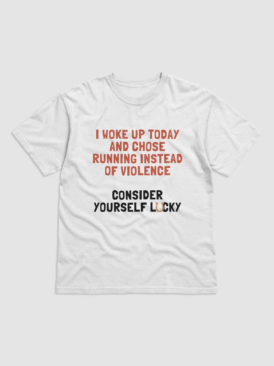 Choose Running, Not Violence T-Shirt product image (1)