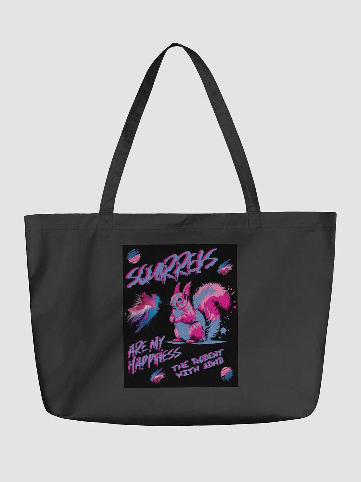SQUIRRELS ARE MY HAPPINESS ECO TOTE product image (1)