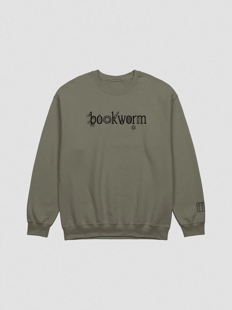 Winter Bookworm Embroidered Sweatshirt product image (4)