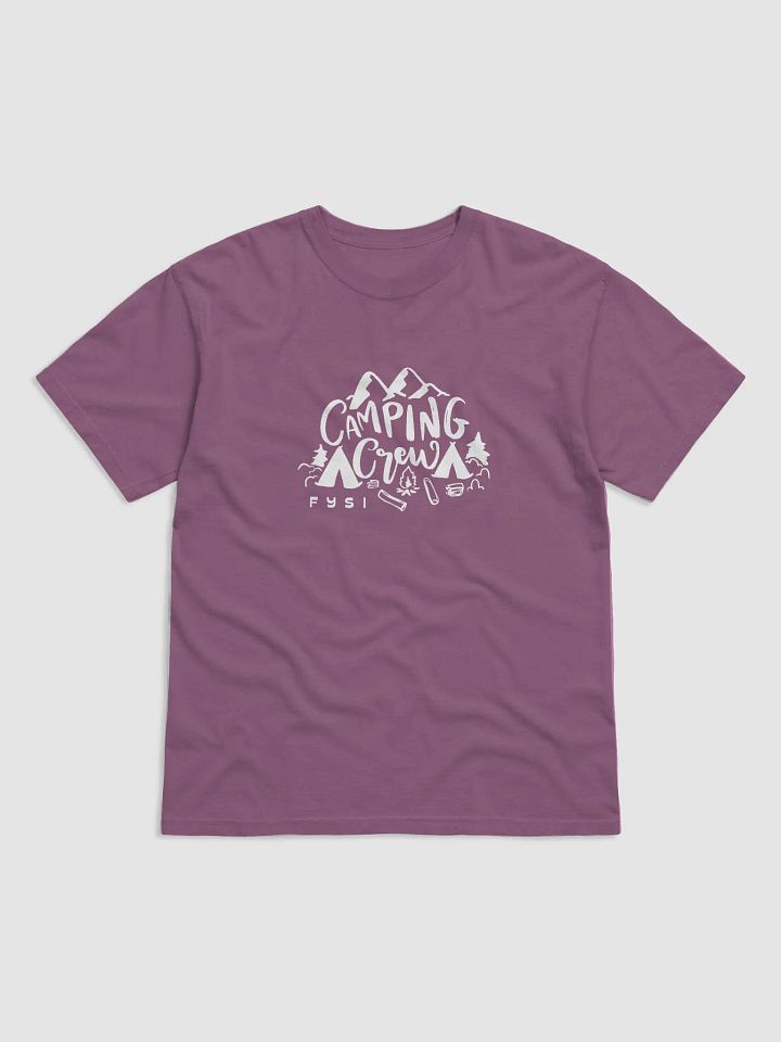 Camping Crew comfort colors cotton t-shirt product image (1)