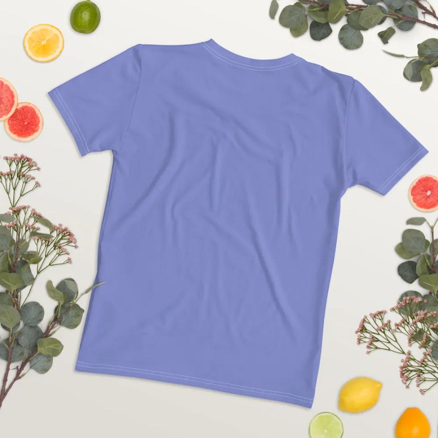Plain Light Purple True Summer Women's Crewneck Polyester Heavyweight Premium T-Shirt by Treasure Pie product image (12)