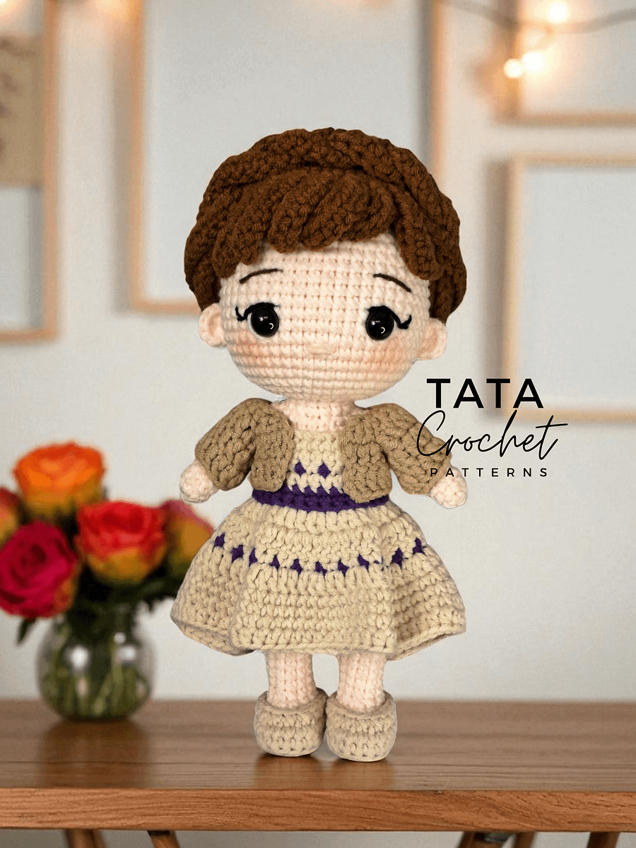 PDF -♡- Doll Dress Up & Transformation -♡- Anna Princess Amigurumi Crochet Pattern product image (3)