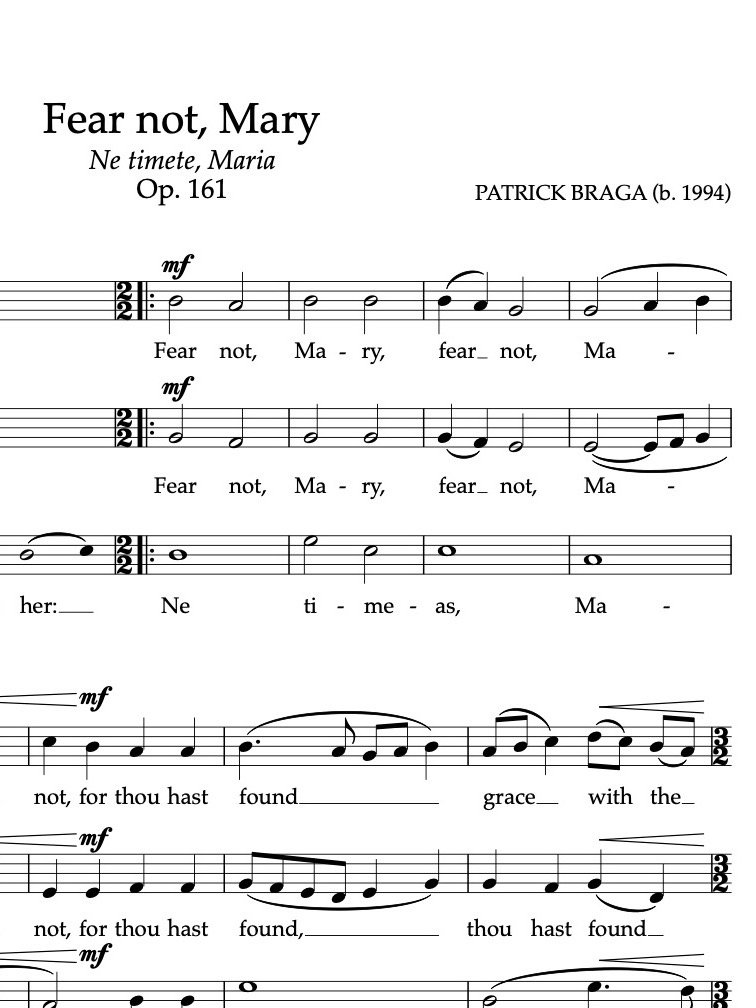 #161 - Fear Not, Mary product image (2)