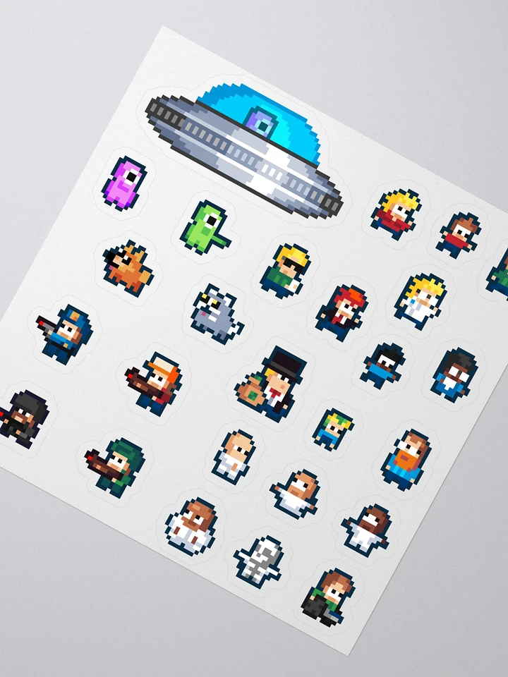 Hemasaurus Sprite Stickers product image (2)