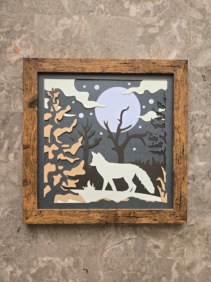 Wolf in the Moonlight product image (1)